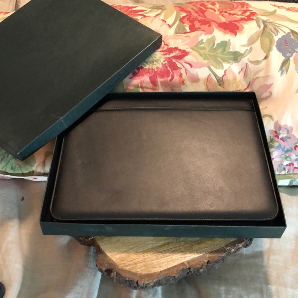 Portfolio Notepad Binder BLACK Career Jobsite Estimate Interview FauxLeather NEW - Picture 2 of 13